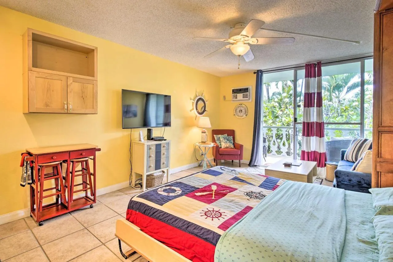 Apartment Kailua-Kona Studio - Walk To Hale Halawai Park!